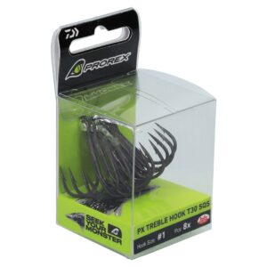 Daiwa Prorex Treble Hooks T30 SQS